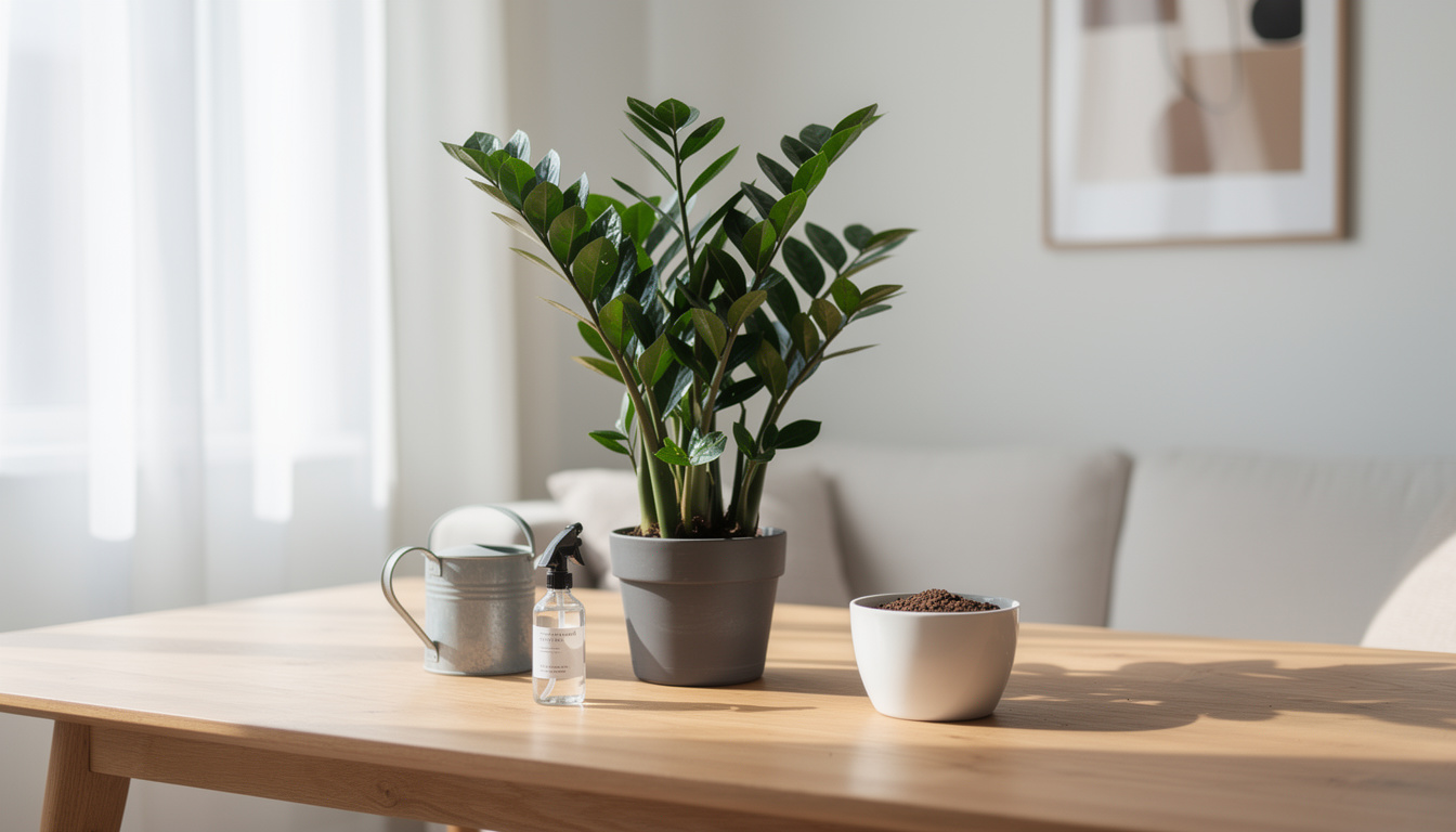 Zamioculcas : comment entretenir cette plante d’intérieur résistante