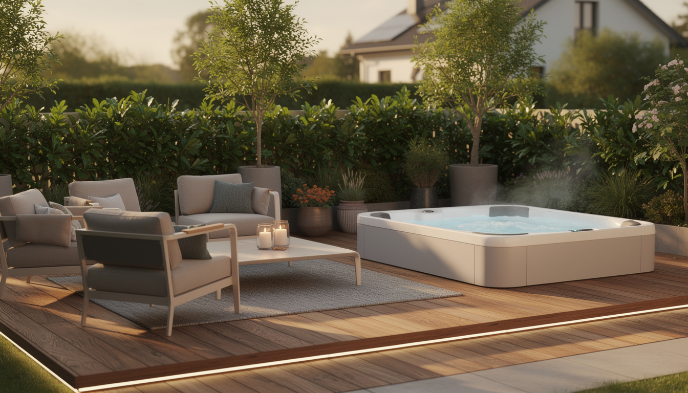Comment aménager une terrasse avec un spa pour profiter pleinement de votre extérieur