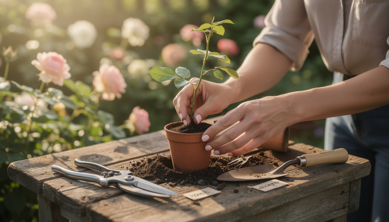 apprenez à bouturer un rosier facilement grâce à notre guide étape par étape pour réussir à tous les coups et obtenir de magnifiques rosiers.
