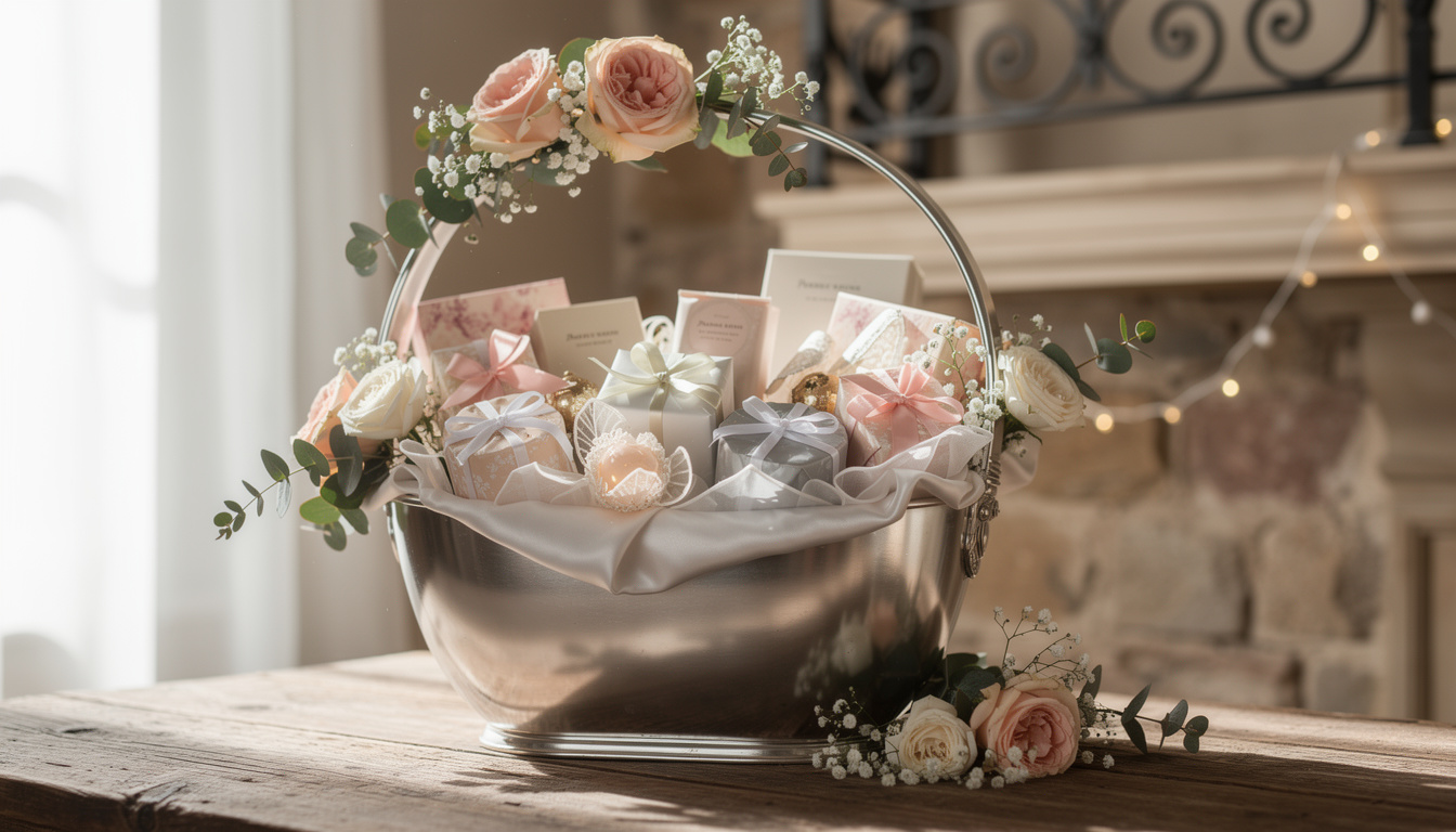 découvrez nos conseils pour choisir la corbeille d'argent parfaite, alliant tradition et élégance, afin de réussir votre mariage et émerveiller vos invités.