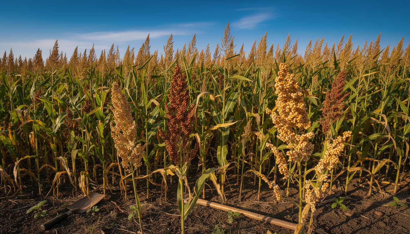 découvrez le sorgho, un grain ancien aux nombreux bienfaits pour une agriculture durable, résistant à la sécheresse et bénéfique pour la biodiversité.