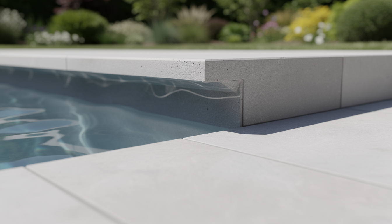 Tout savoir sur la margelle avec retombée : avantages et installation