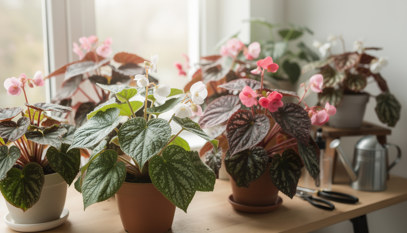 Tout savoir sur le begonia : entretien, culture et variétés