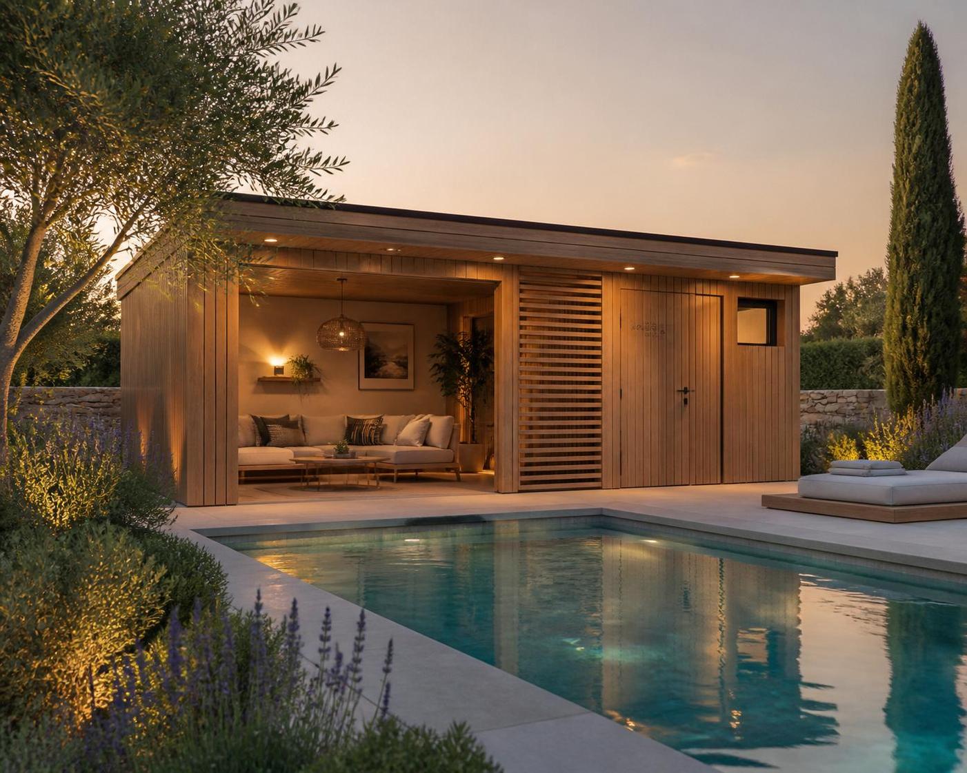 découvrez nos conseils pour construire un pool house à la fois fonctionnel et esthétique, alliant confort, design et praticité autour de votre piscine.