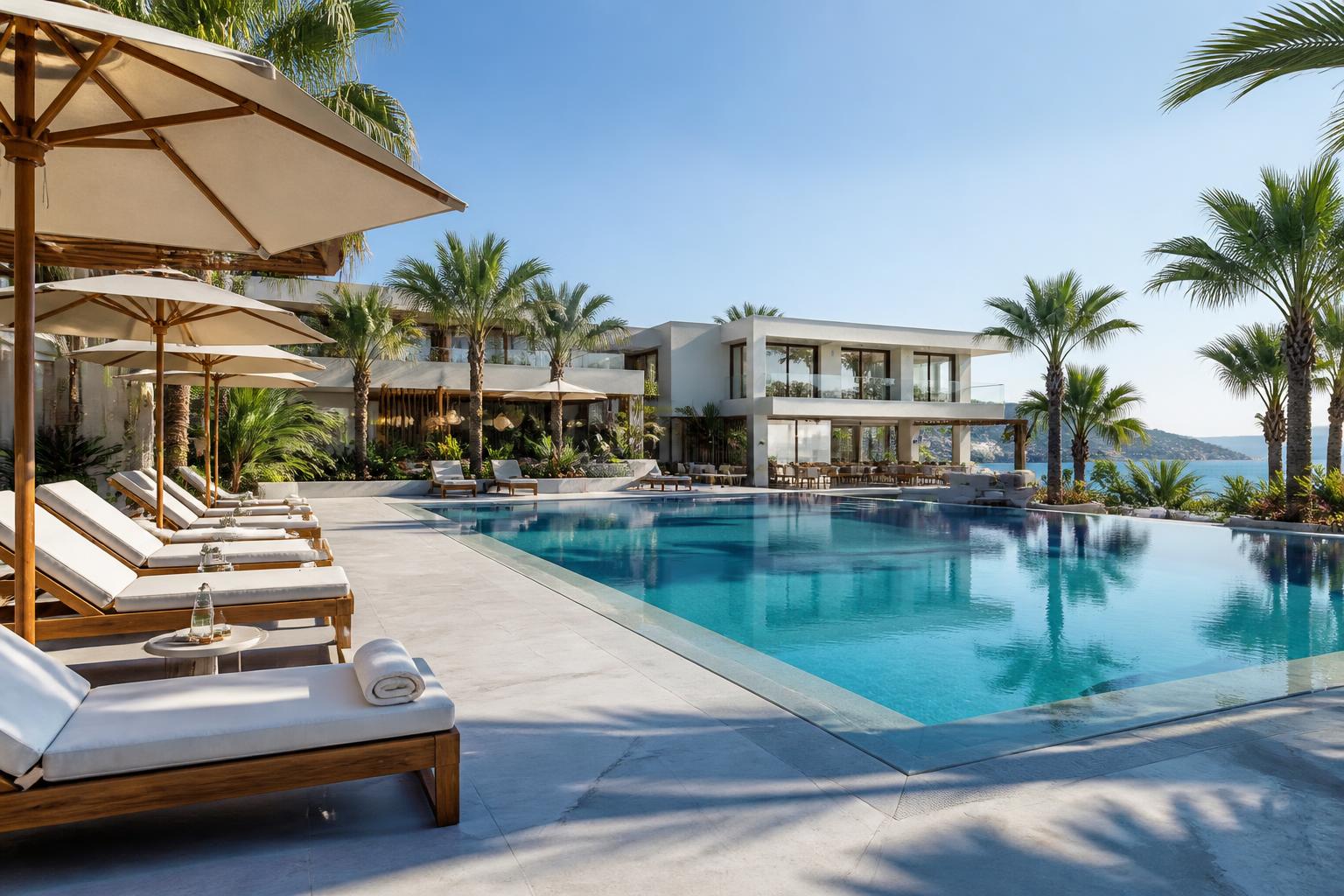 Conception de piscine à saint-tropez pour hôtels : allier luxe et fonctionnalité