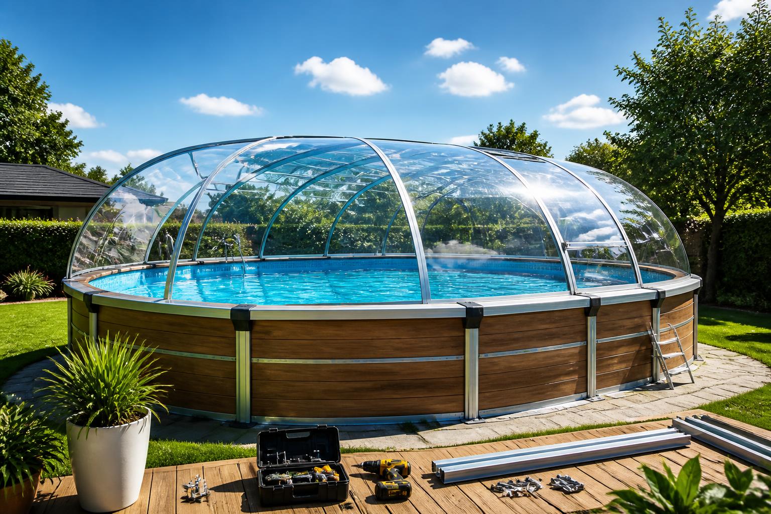 découvrez les avantages d'un dôme pour piscine hors sol et suivez nos conseils pratiques pour une installation facile et efficace.