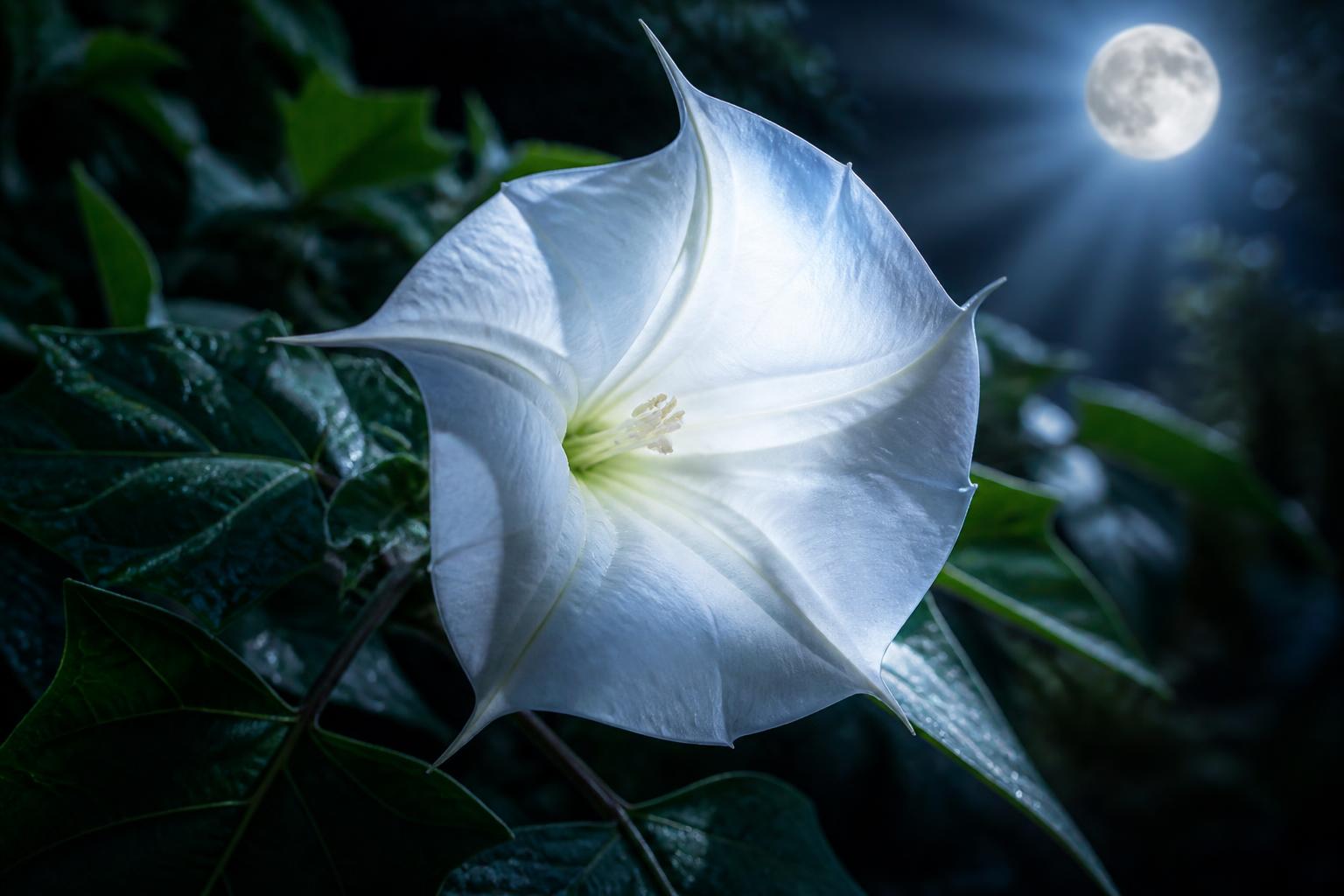 découvrez les propriétés, utilisations et bienfaits de la fleur de lune pour votre bien-être naturel.