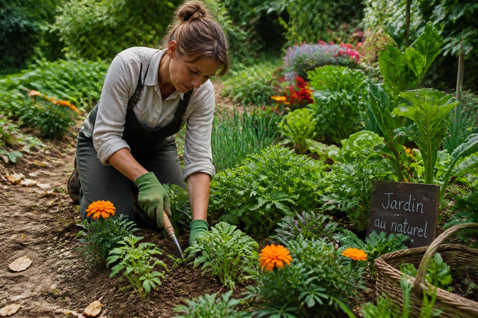 Comment désherber efficacement son jardin sans produits chimiques