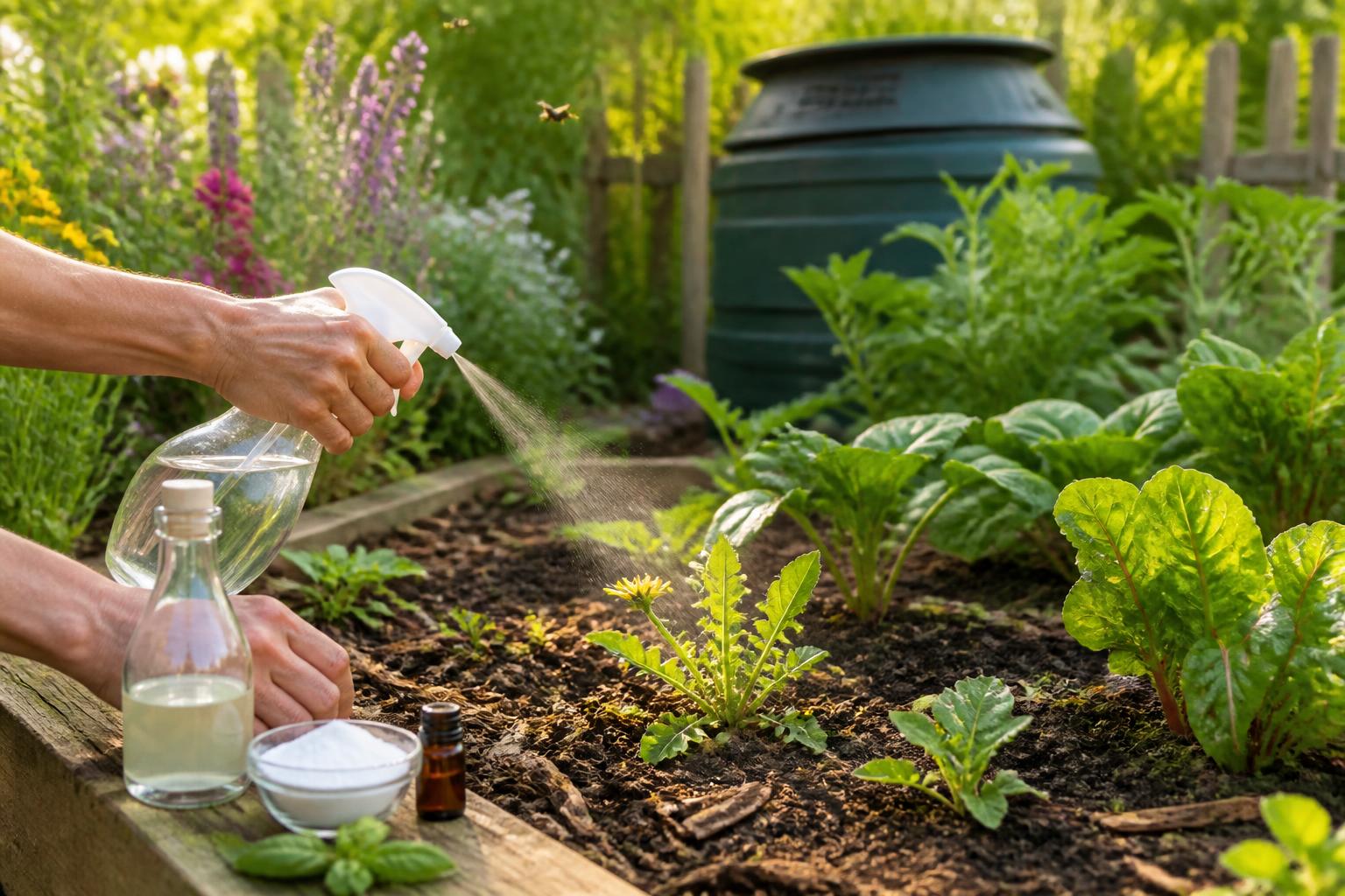 Désherbant naturel : comment choisir une solution efficace et écologique