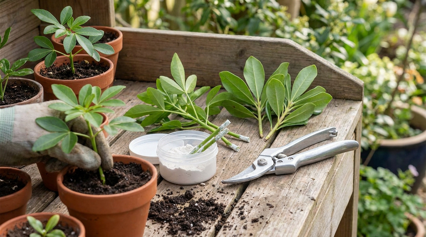 Bouturer l&rsquo;oranger du Mexique et le pittosporum