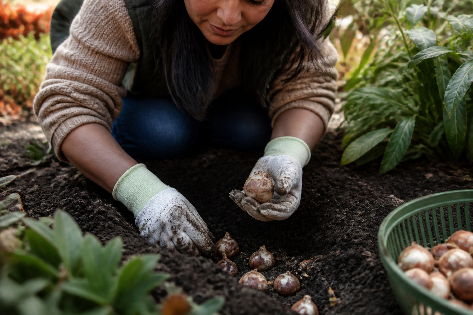 3 étapes pour réussir la plantation de vos bulbes en automne